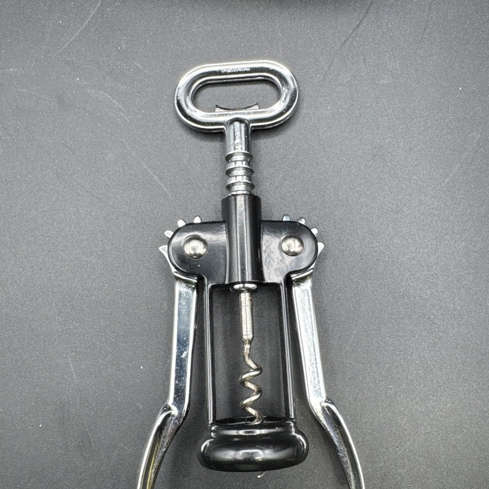 Pedrini Made In Italy Stainless Steel Bottle Opener Wine Corkscrew